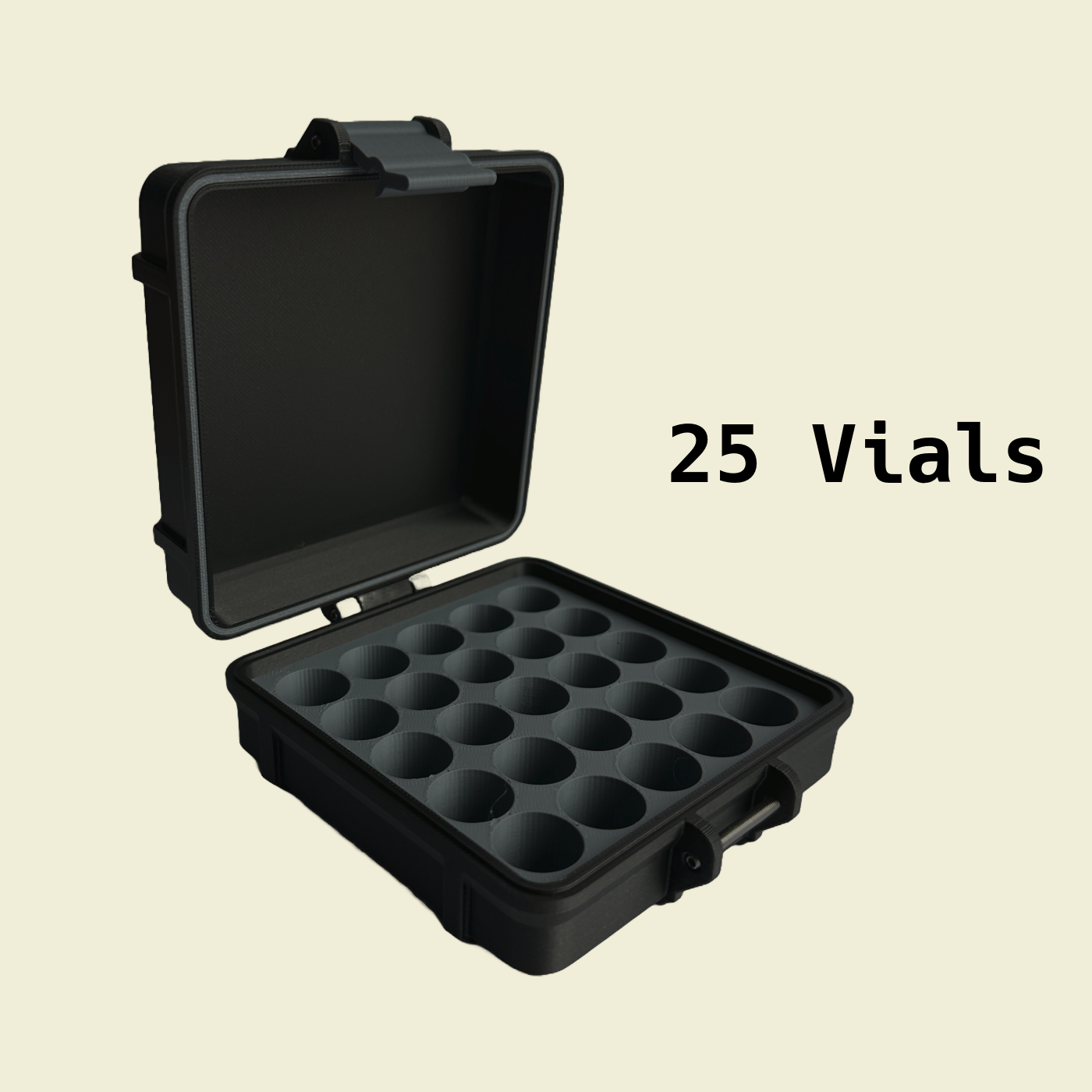 3ml Peptide Vial Case | Durable Storage Rack (4β100 Vial Capacity) | GLP-1