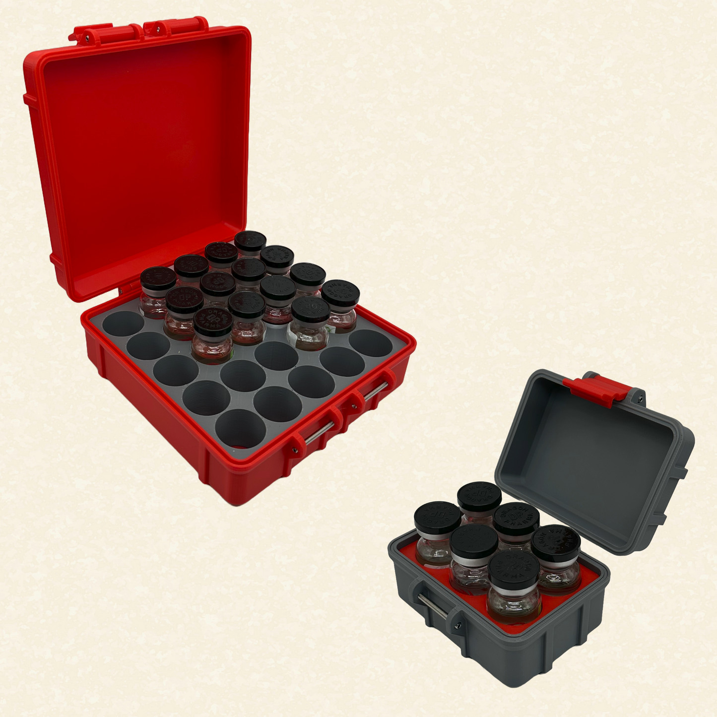 10ml Vial Storage Case| TRT and Research Use | 25, 20, 12, 6 Count