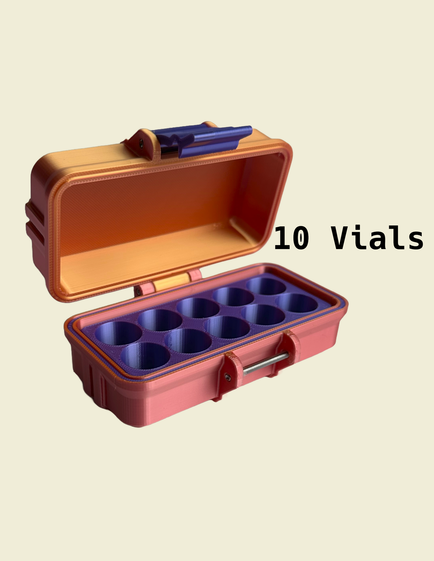 3ml Peptide Vial Case  | Durable Storage Rack (4–100 Vial Capacity) | GLP-1