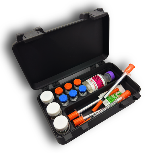 Vial & Syringe Storage Cases – GLP-1, Peptide, and Insulin Organizers ...