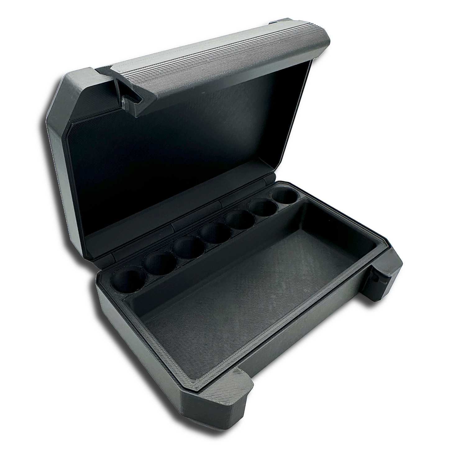 7-Slot Vial Storage Case – Compact Organizer for GLP-1, Peptide & Insulin Supplies