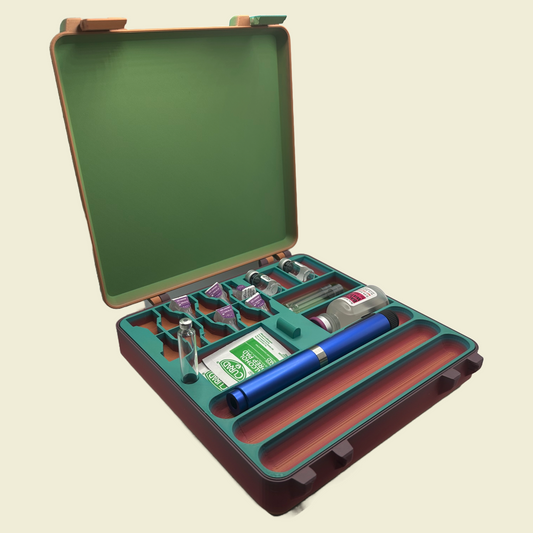 3 Peptide Pen & Needle Deluxe Storage Case | Tirzepatide | Semaglutide