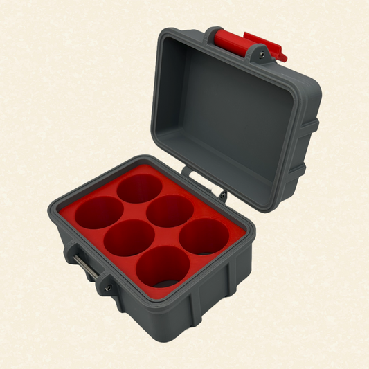 10ml Vial Storage Case | TRT and Research Use | 6 Count